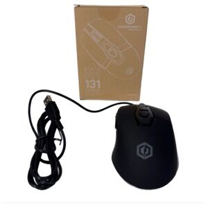 CyberpowerPC Elite M1 131 Gaming Optical Mouse Wired USB Black